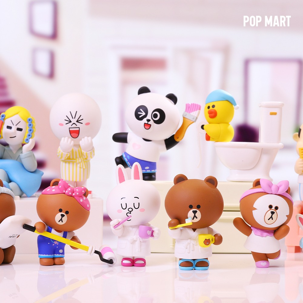 POP MART KOREA, Line Friends Life Style - 라인프렌즈 라이프 스타일 (박스)