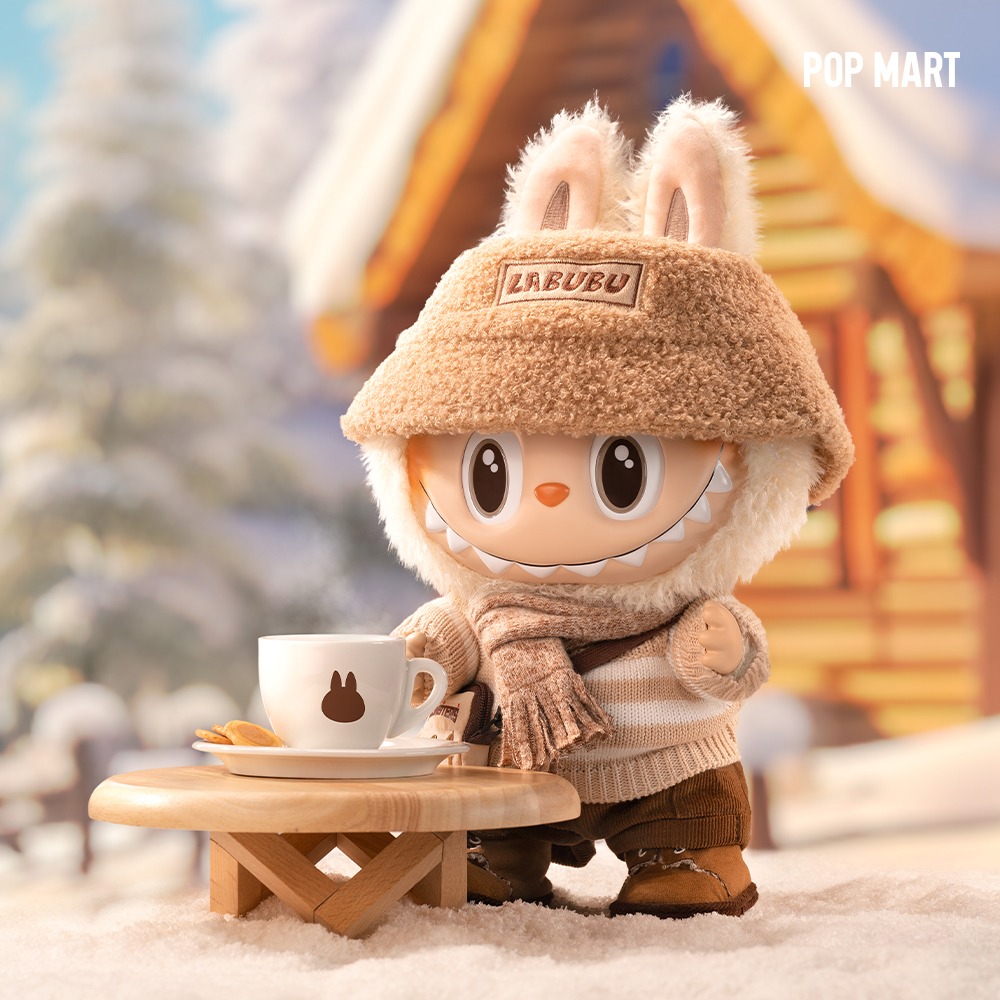 POP MART KOREA, THE MONSTERS DRESS BE LATTE Vinyl Plush Doll - 라부부 드레스 비 라떼 인형