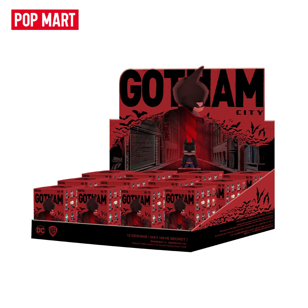 POP MART KOREA, DC Gotham City - DC 고담시티 시리즈 (박스)