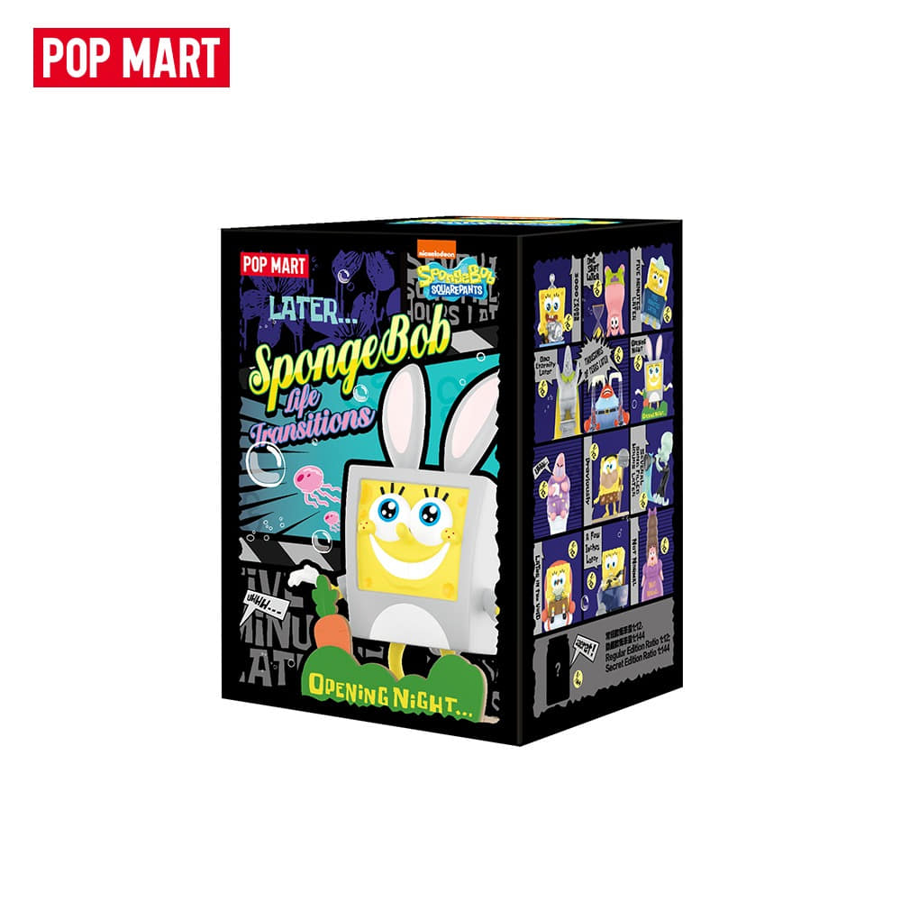POP MART KOREA, SpongeBob Life Transitions - 스폰지밥 라이프 트랜지션 시리즈 (랜덤)