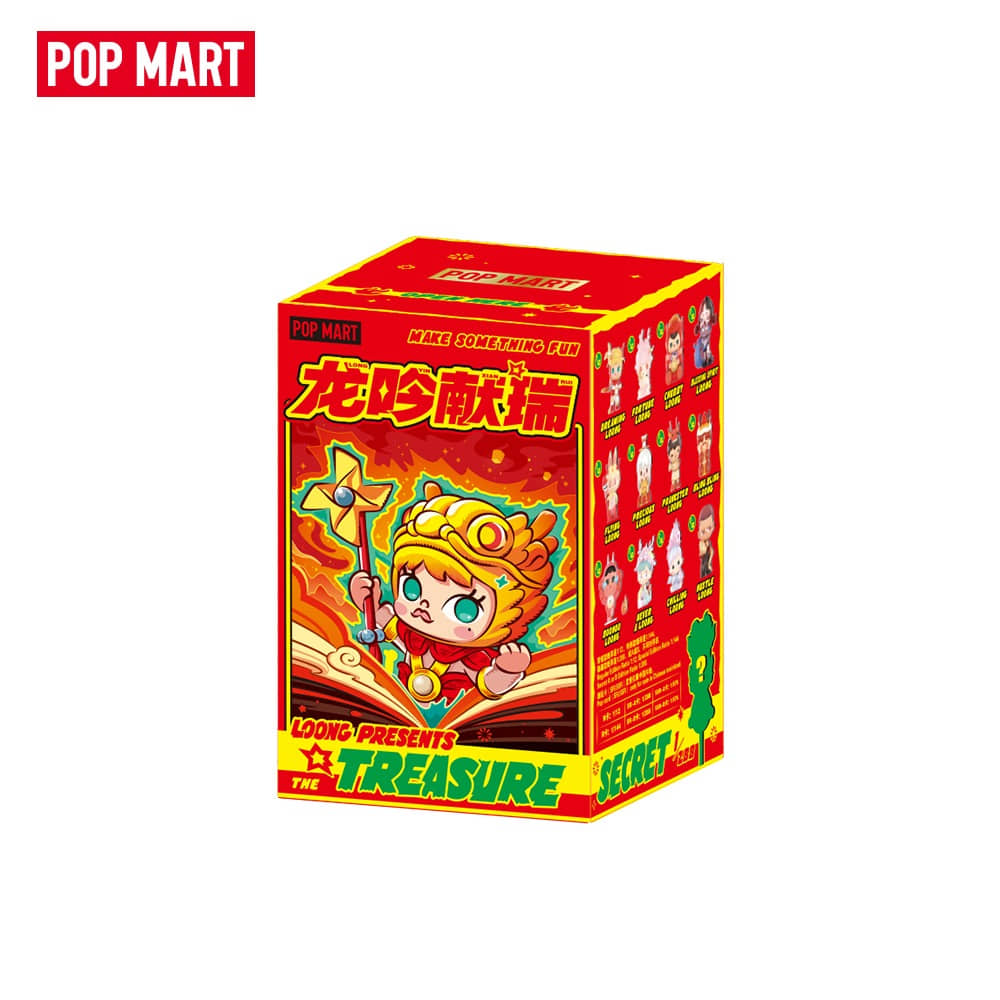 POP MART KOREA, POP MART Loong Presents the Treasure Series - 팝마트 용의 선물 시리즈 (랜덤)