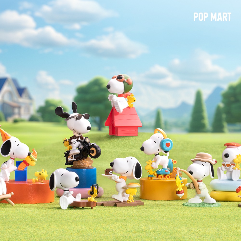 POP MART KOREA, Snoopy 스누피 베스트 프렌즈 시리즈