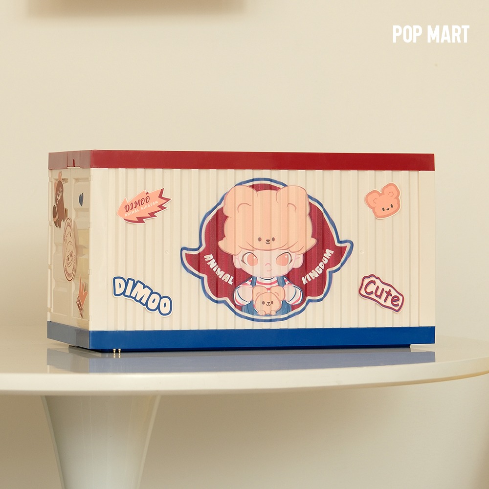 POP MART KOREA, DIMOO 디무 동물의 왕국 시리즈 디스플레이 컨테이너