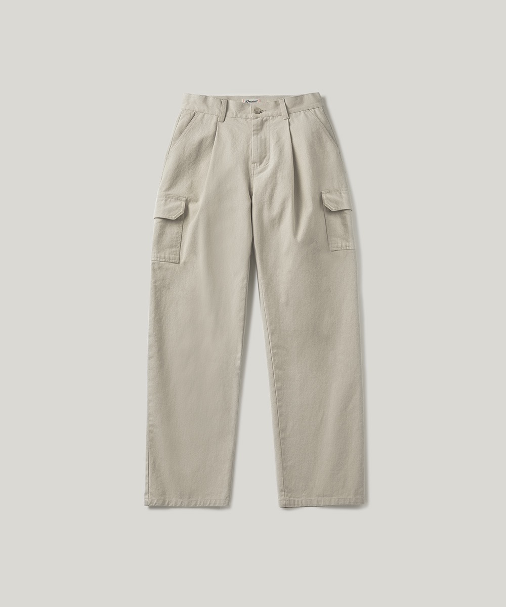 PVIL Cotton Cargo Pants(Oat Beige)