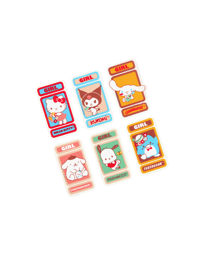 TEAM KITTY STICKER PACK multi