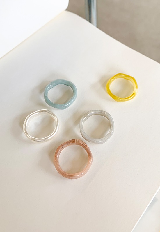 코브 ring set (5color)