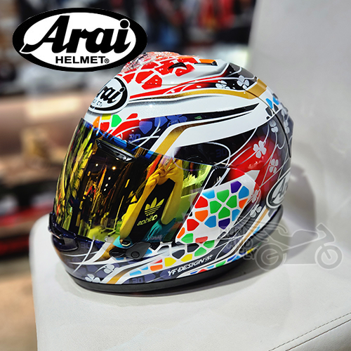 [ARAI][중고] 아라이 풀페이스 헬멧 RX-7X 나카가미-GP2(L) + VAS-V 세미 레드 쉴드