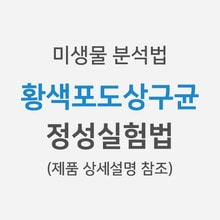 [미생물분석법] 황색포도상구균 &gt; 정성실험법