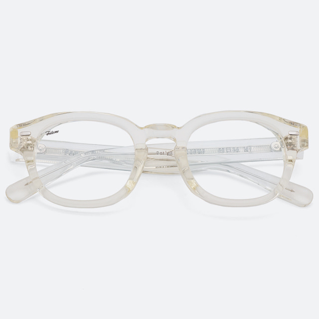 세컨아이즈-페이크미 팸 PAM CLW 옐로우투명 뿔테 안경