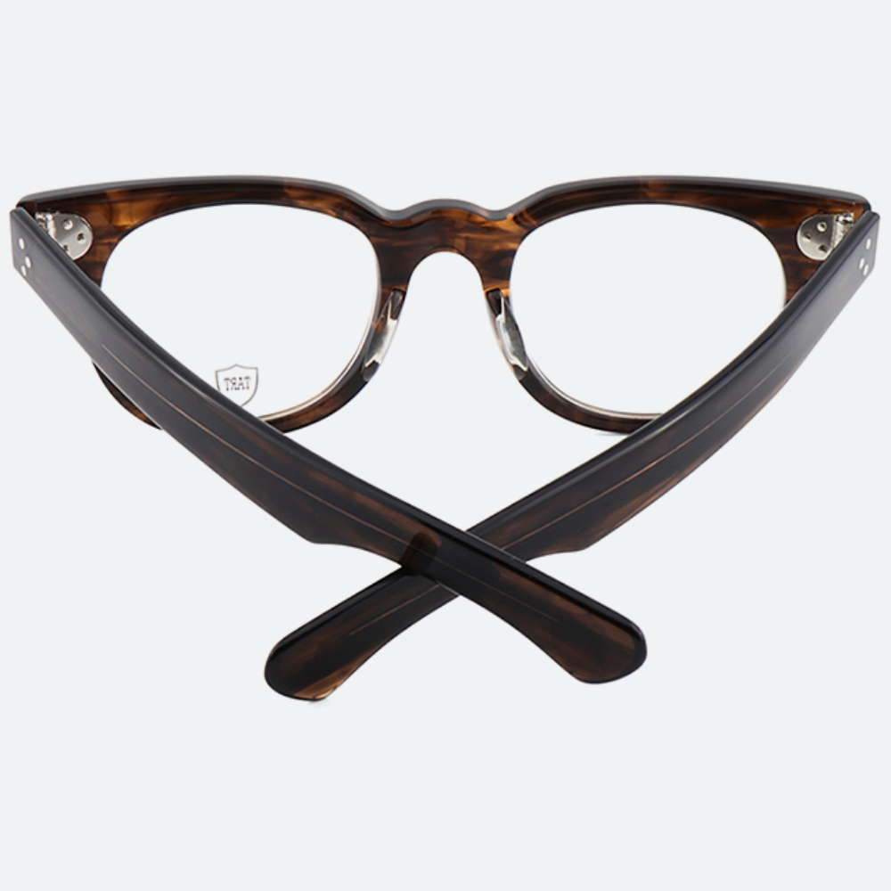 세컨아이즈-타르트옵티컬 에프디알 FDR A7 브라운 빈티지 뿔테 안경