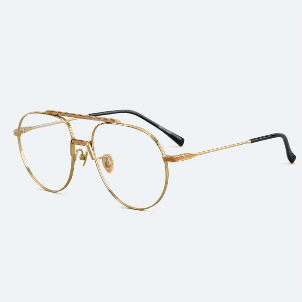 세컨아이즈-프로젝트프로덕트 안경 AU9 C7G 티타늄 남자 여자 투브릿지 안경테