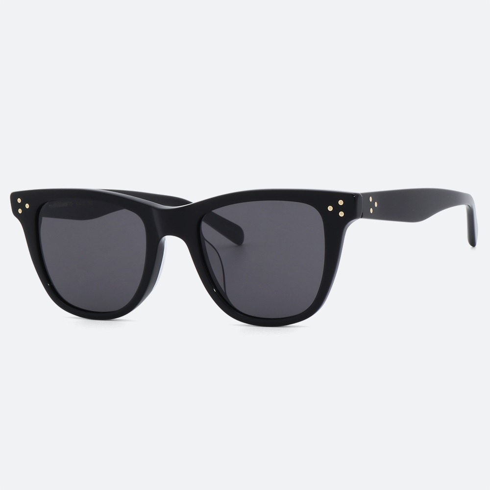 세컨아이즈-마르카토 앨리스 alice 001 블랙 얇은 뿔테 여자 선글라스