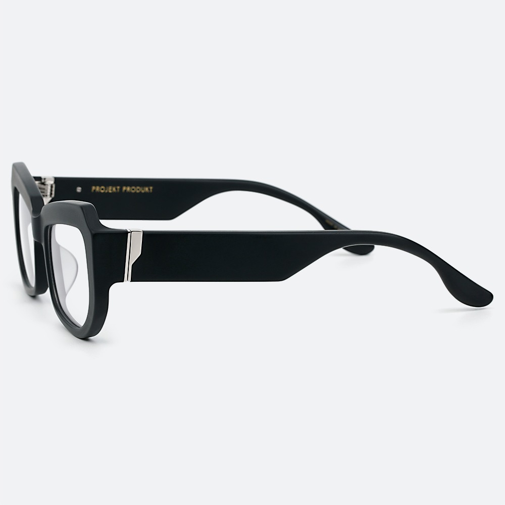 세컨아이즈-프로젝트프로덕트 RS22 C1 블랙 스퀘어 뿔테 안경테