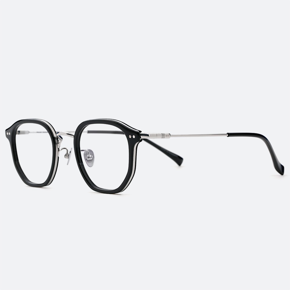 세컨아이즈-프로젝트프로덕트 안경 CL25 C1WG 남자 여자 콤비테 폴리곤 안경테