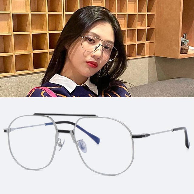 세컨아이즈-프로젝트프로덕트 안경 AU10 C1WG 티타늄 남자 여자 투브릿지 안경테