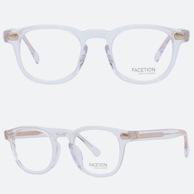 세컨아이즈-페이션 마크 MARK C3 투명 아넬형 뿔테 안경