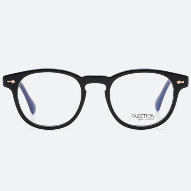 세컨아이즈-페이션 톰 TOM C1 블랙 뿔테 여자 안경