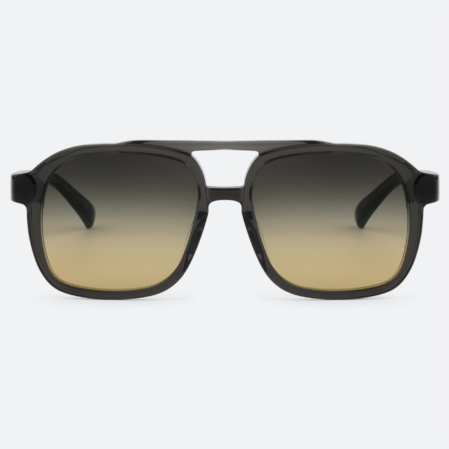 세컨아이즈-프로젝트프로덕트 AU22 C01 블랙 투브릿지 뿔테 선글라스