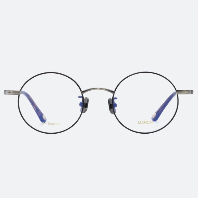 세컨아이즈-마치 아이웨어 라일락 Lilac C3 티타늄 동그란 안경테