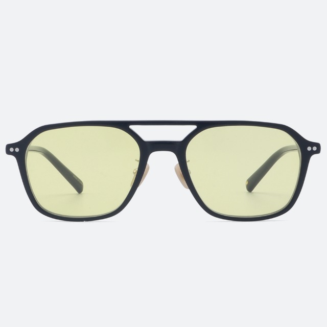 세컨아이즈-로렌스폴 선글라스 쿠버6 COUVER6 C01 보잉 블랙 투브릿지 틴트 뿔테 썬글라스