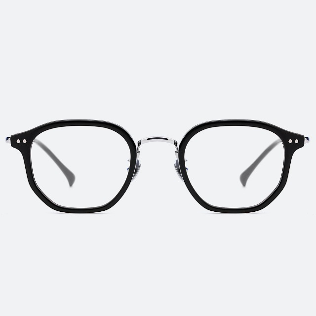 세컨아이즈-프로젝트프로덕트 안경 CL25 C1WG 남자 여자 콤비테 폴리곤 안경테