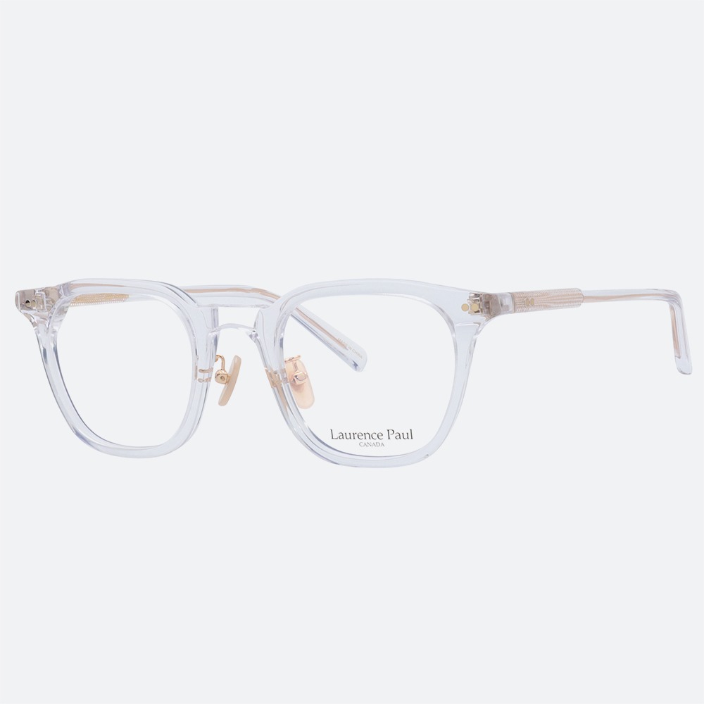 세컨아이즈-로렌스폴 안경 쿠버2 COUVER2 C05 투명 남자 여자 뿔테 사각 안경테
