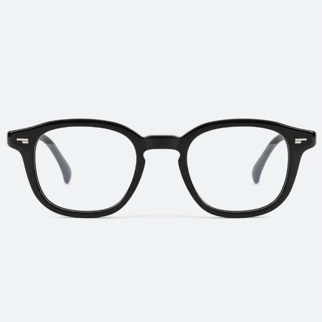세컨아이즈-덱스 박보검 안경 프로젝트프로덕트 RS18 C1 블랙 뿔테 남자 여자 안경테