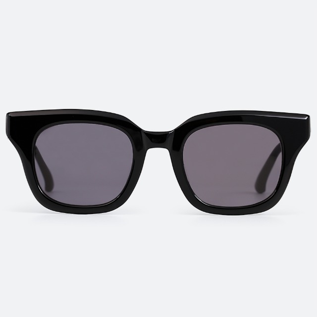 세컨아이즈-프로젝트프로덕트 FS10 C1 블랙 사각 볼드 뿔테 유연석 선글라스