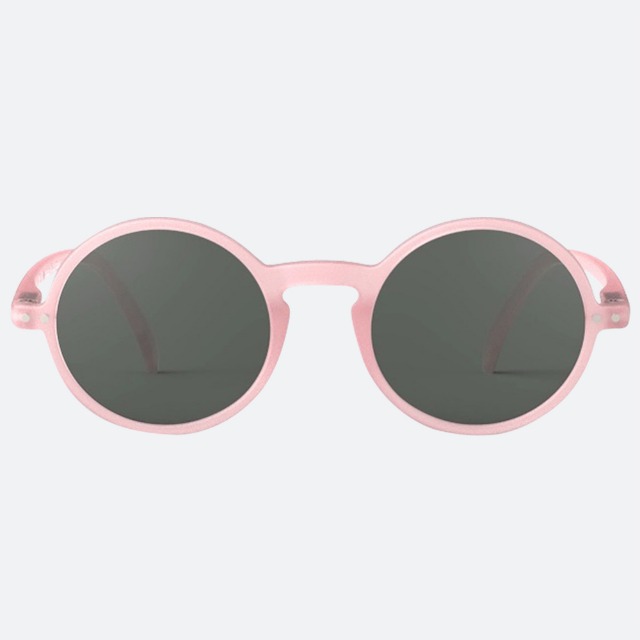 세컨아이즈-이지피지 G PINK 핑크 여자 남자 라운드 뿔테 선글라스