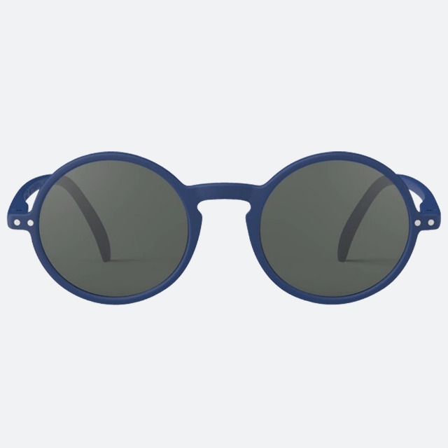 세컨아이즈-이지피지 G NAVY BLUE 네이비블루 여자 남자 라운드 뿔테 선글라스