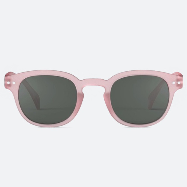 세컨아이즈-이지피지 C PINK 핑크 여자 남자 스퀘어 뿔테 선글라스