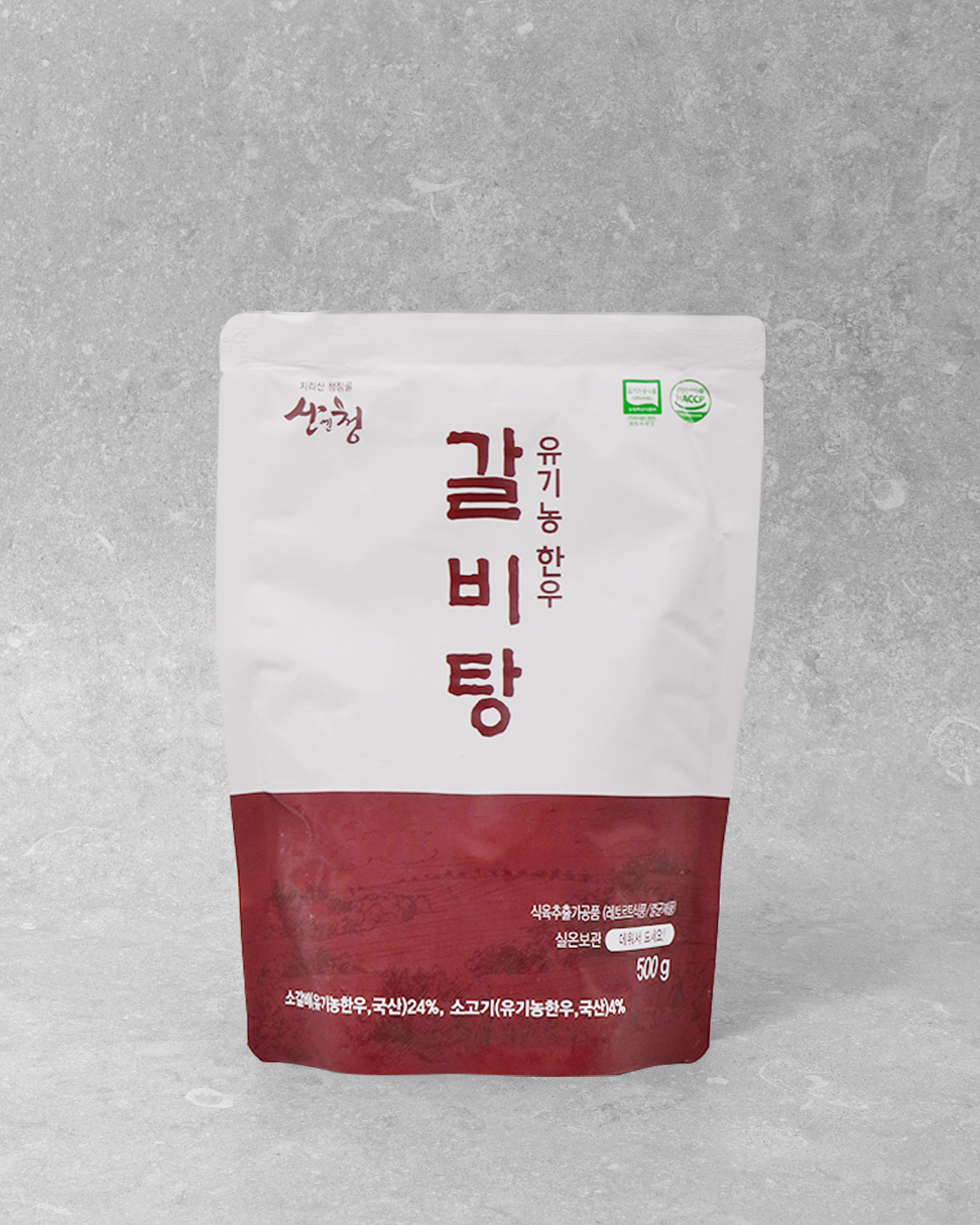 시즌글라스 I 산청 유기농 한우 갈비탕 500g