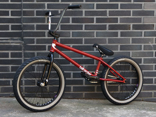 [품절]TallOrder187 Red + SUNDAY BUILT by SHREDD 슈퍼 커스텀 BMX