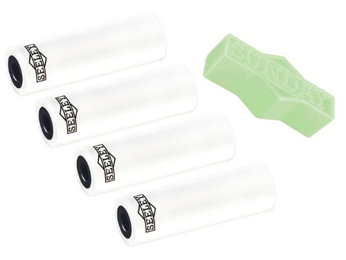 [단종] SUNDAY SEELEY PC PEGS 4.75&quot; -WHITE- X 4개 셋트 [선데이 왁스 무료증정]