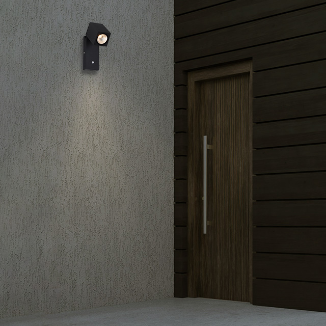LED 에코 모네 센서 벽등 5W 플리커프리 방수 실내 외 카페 벽조명