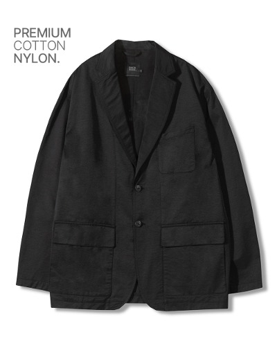 SIDEFIX SHOOTING BLAZER JACKET_BLACK