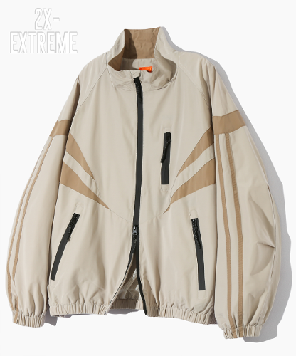 (VLAD) D-LAYER™ PANEL TRACK JACKET_CREAM