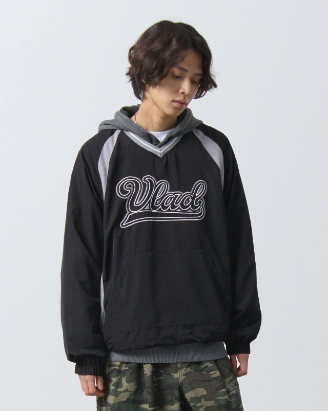 (VLAD) PANEL LOGO ARTWORK PULLOVER_BLACK