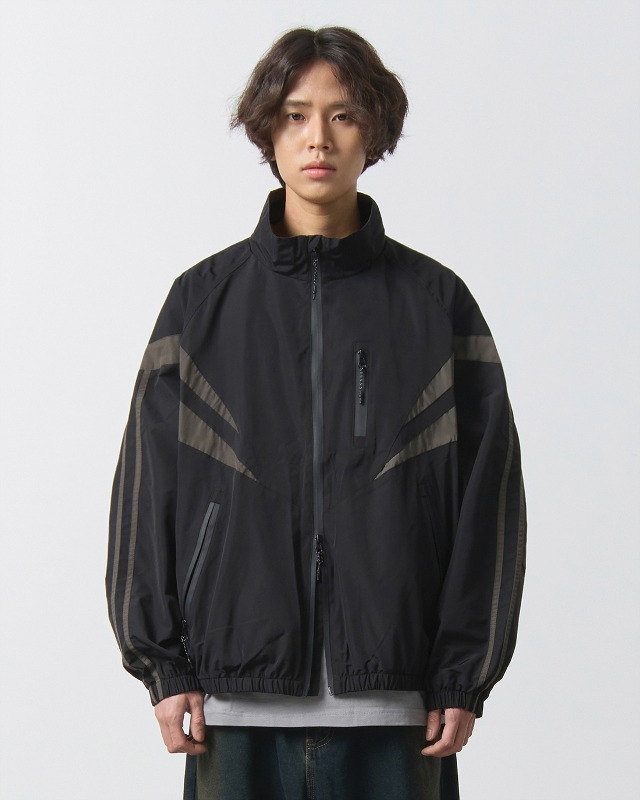 (VLAD) D-LAYER™ PANEL TRACK JACKET_BLACK