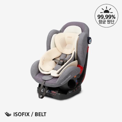 [ISOFIX] 순성 데일리 오가닉 라이트그레이 / 목베개+쿨시트