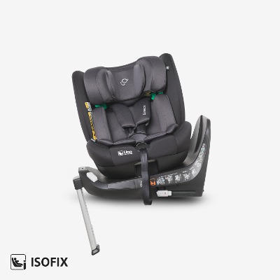 순성 우노 올인원 아이사이즈 회전형 카시트 (ISOFIX) 블랙 / 선쉐이드+보호매트