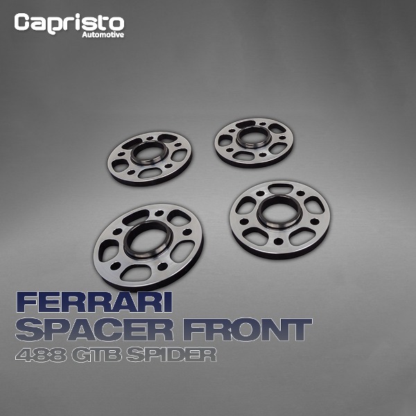 CAPRISTO 카프리스토 FERRARI 페라리 488 GTB 스파이더 원형 휠 스페이서 14MM 볼트