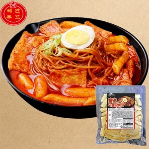 쫄면 국물떡볶이 400g (튀김선택옵션)