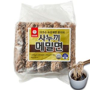 천일 사누끼 메밀면 250g x 5개입 냉모밀 메밀소바 국수