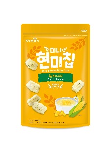 삼진 미니 현미칩 콘스프맛 450g 대용량과자