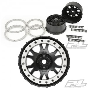 AP2763-03 Impulse Pro-Loc Black Wheels with Stone Gray Rings (#2763-03)