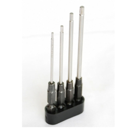 추천상품 [MP04-280101] 1/4 BIT Wrench Set (4pcs/set) (미리 전동공구용 육각렌치팁 셋트/1.5,2.0,2.5,3.0)