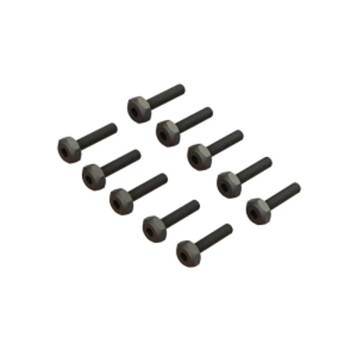 ARA702019 M2.5x12mm 5.5mm Hex Head (10pcs)