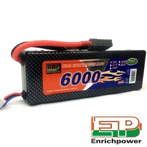 [2셀 리포배터리] EP 6000mAh 7.4V 70C (트렉사스잭)