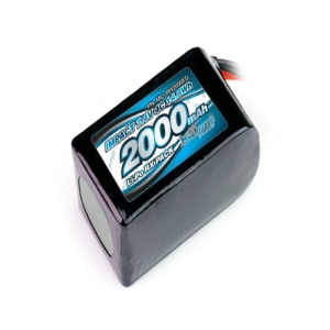 Li-Po Battery 2000mAh/7.4V 4C Hmp Size for Receiver  